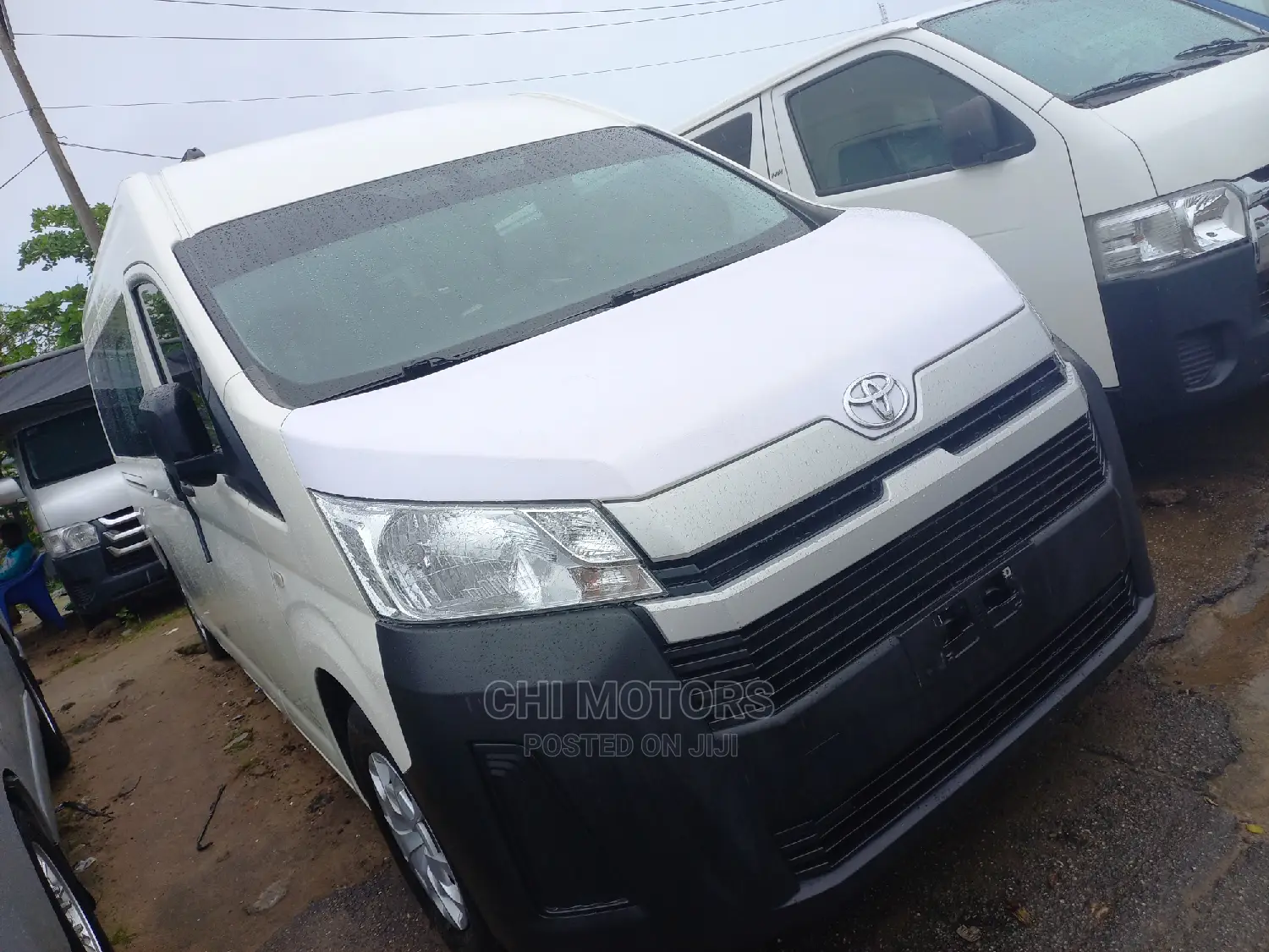 New Toyota HiAce 2021 White