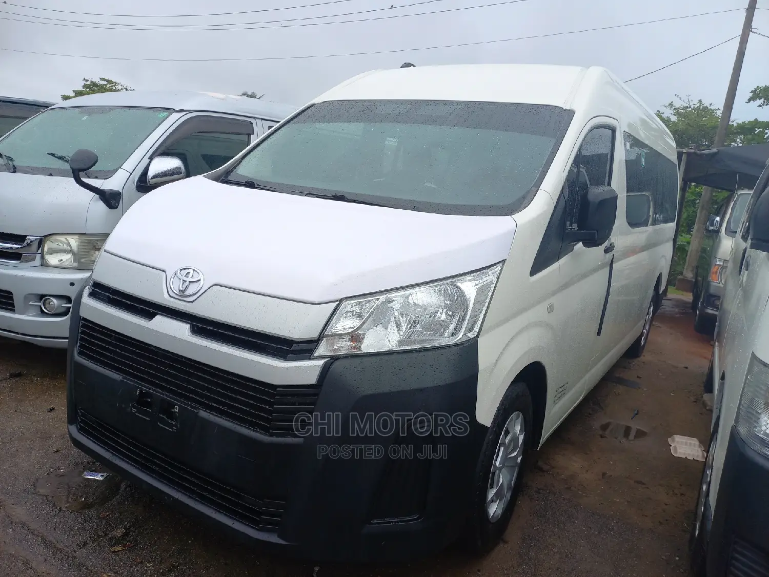 New Toyota HiAce 2021 White