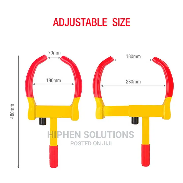 Convenient Strong Anti Theft Wheel Lock
