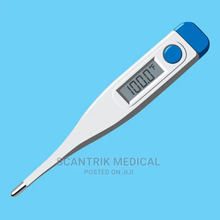 Human Body Digital Thermometer Reading
