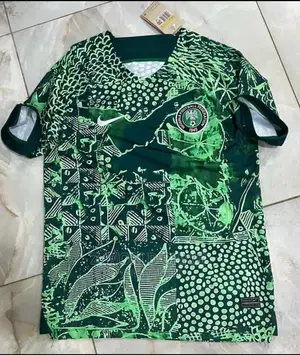 Nigeria Official Home Green Jersey