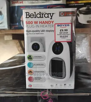 Digital Plug-in Portable Heater With Led