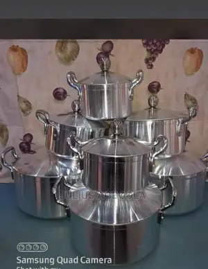 7 Set Aluminum Pot