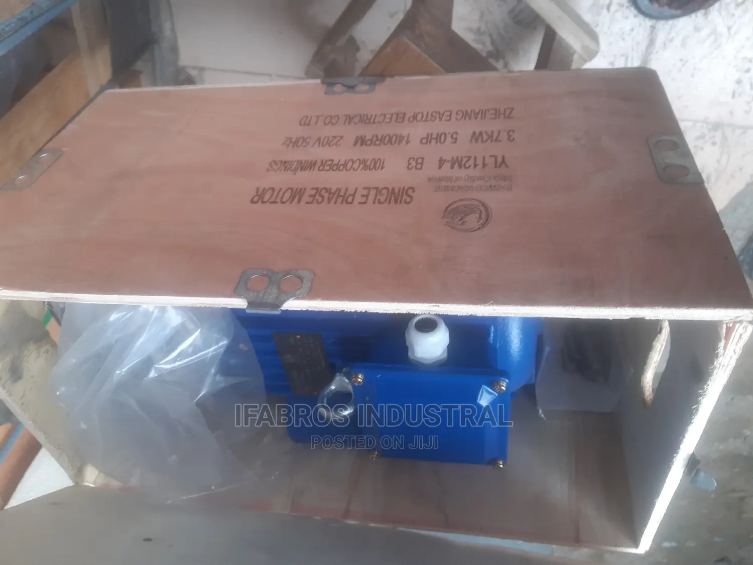 5hp Single Phase With Starting and Running Capacitor