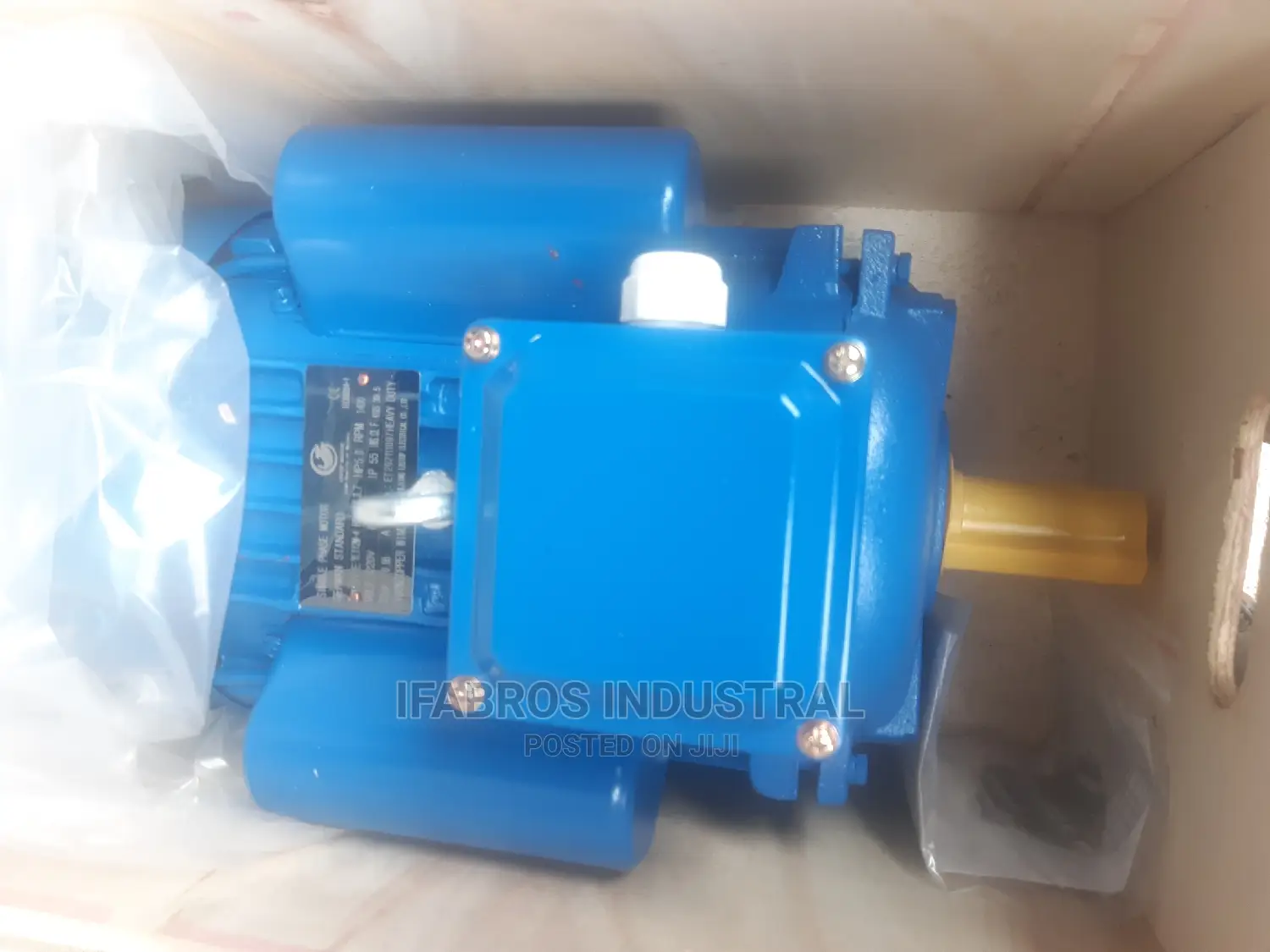 5hp Single Phase With Starting and Running Capacitor