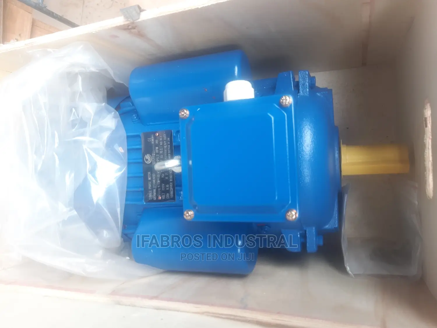 5hp Single Phase With Starting and Running Capacitor