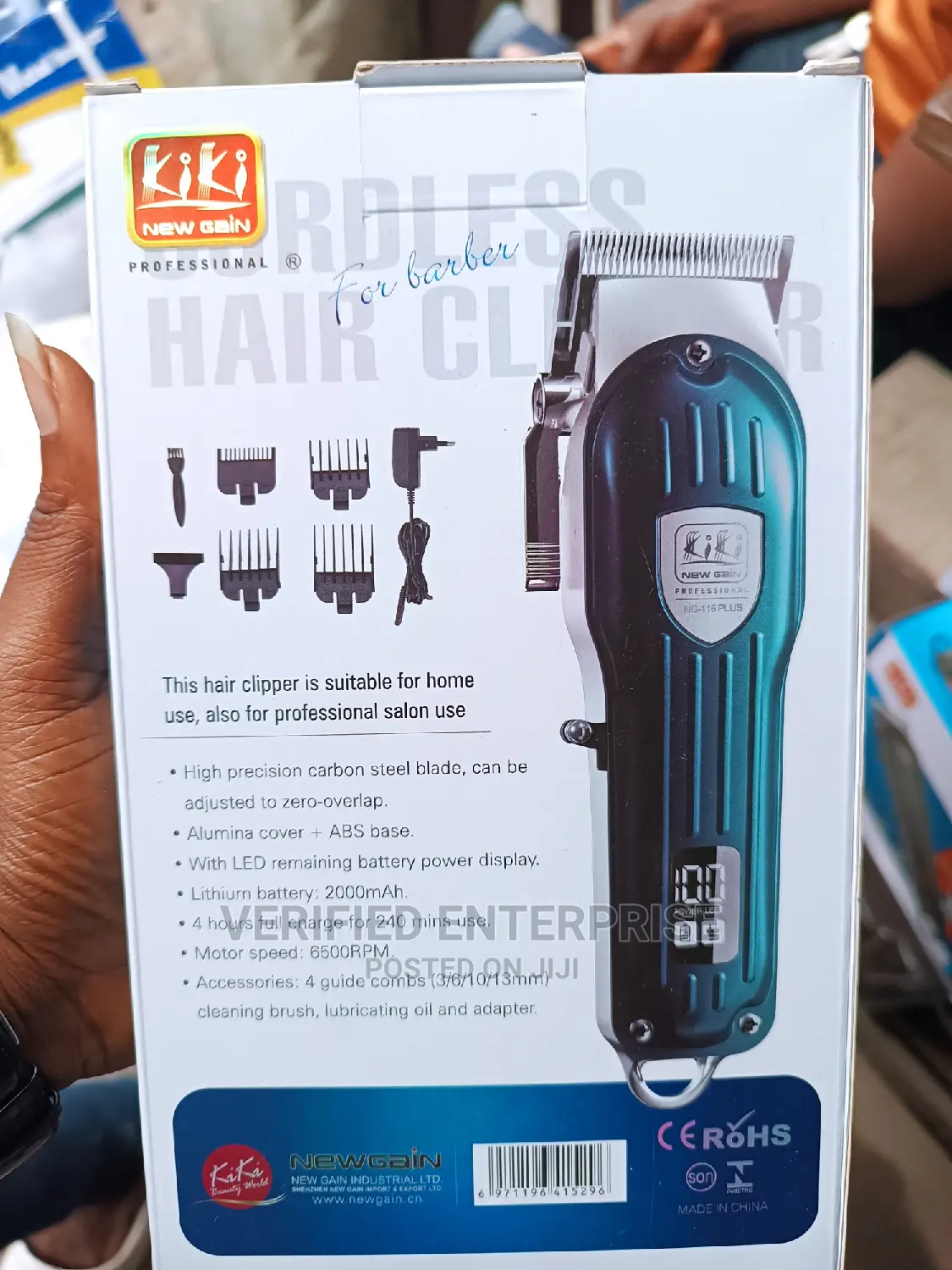 Cordless Hair Clipper