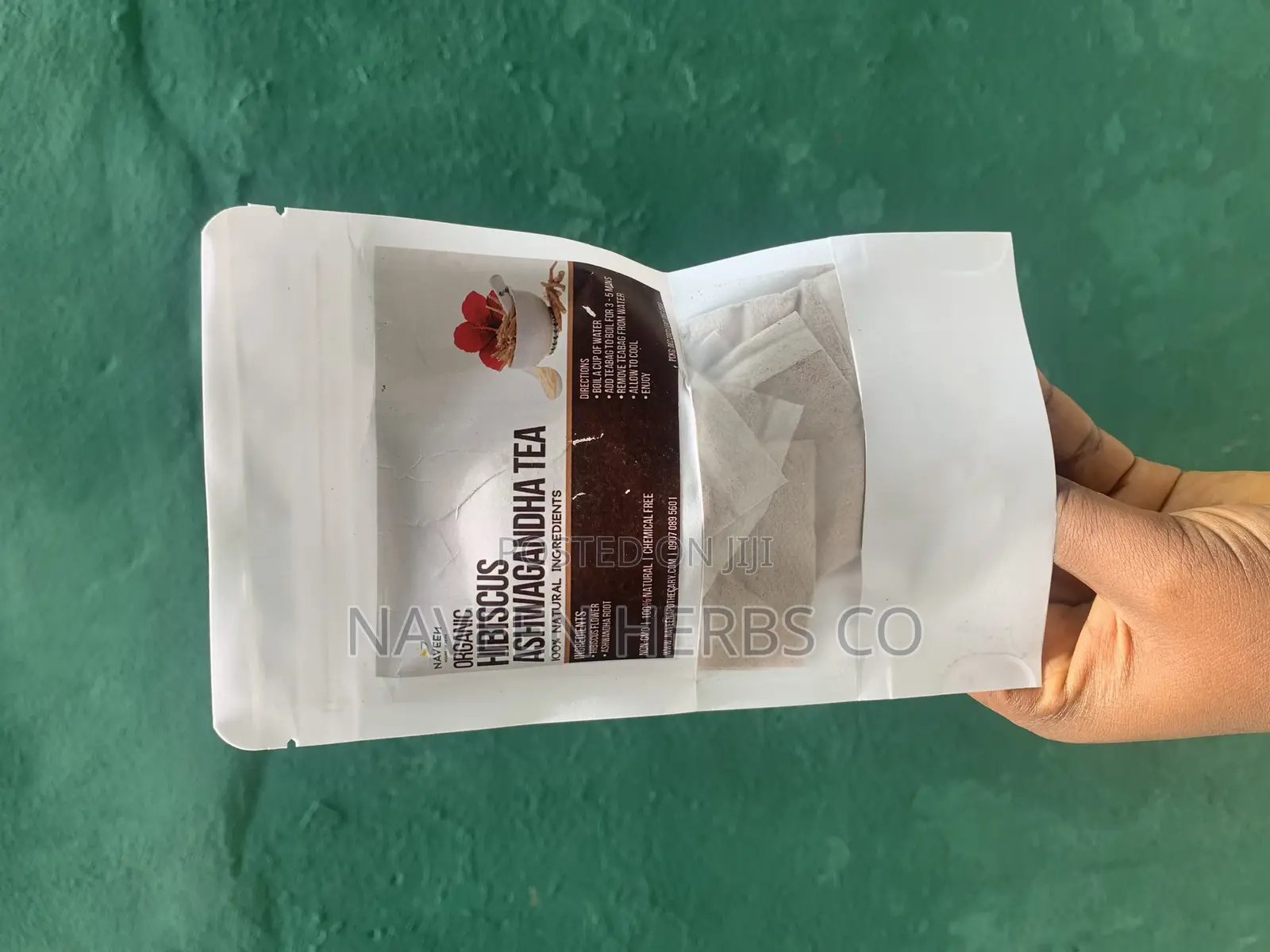 Hibiscus Ashwaghanda Tea 30teabags