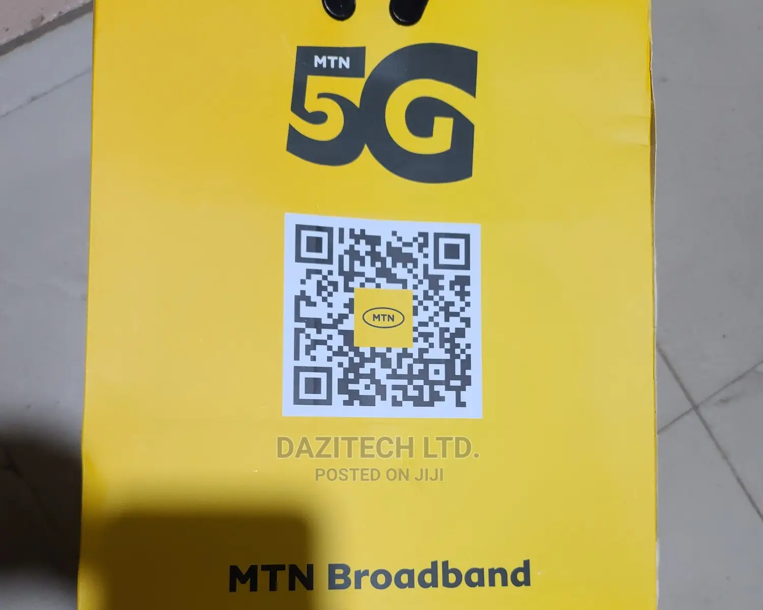 MTN 5G Broadband +100gb Data