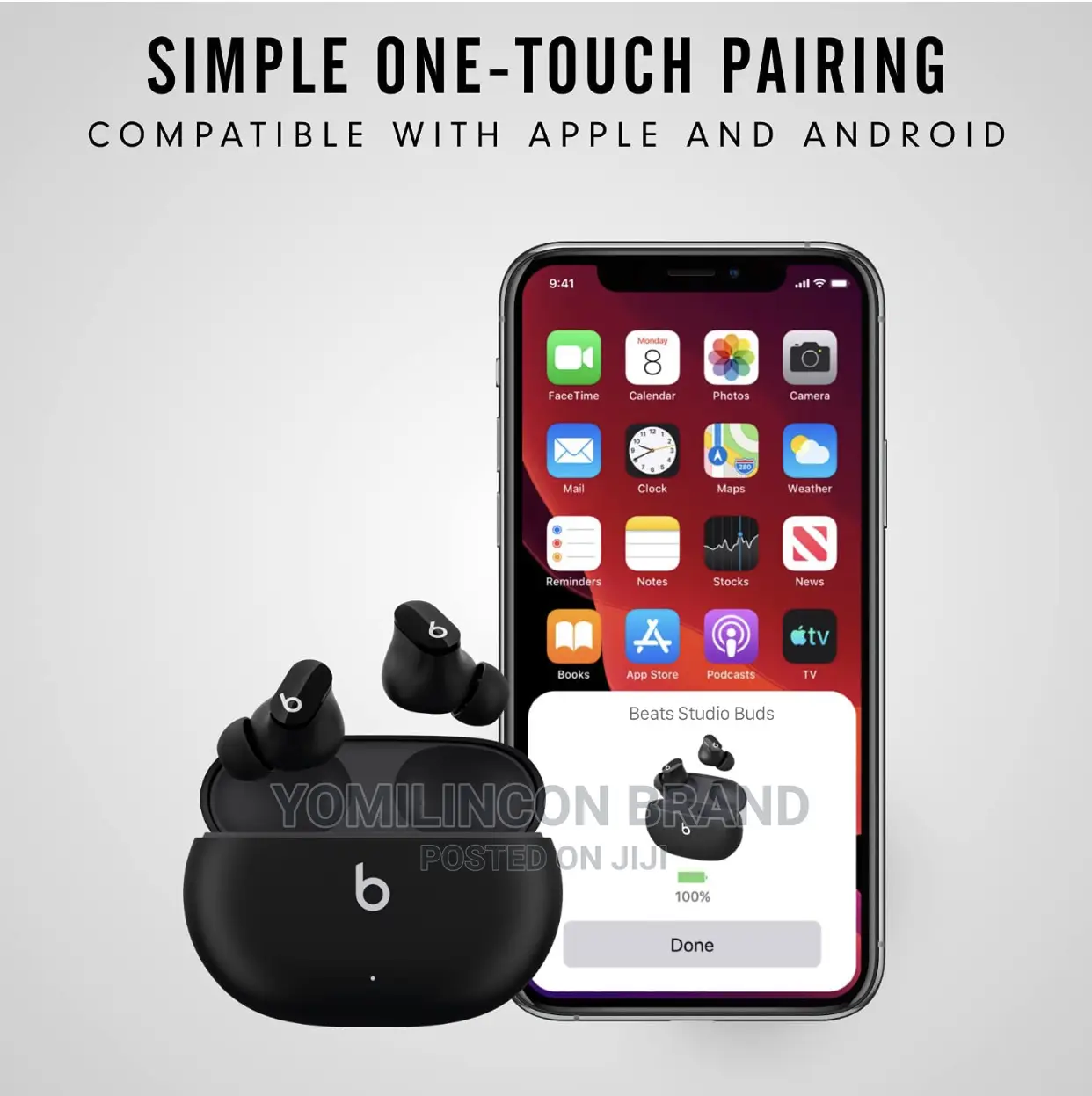 Beats Studio Buds – True Wireless Noise Cancelling Earbud.
