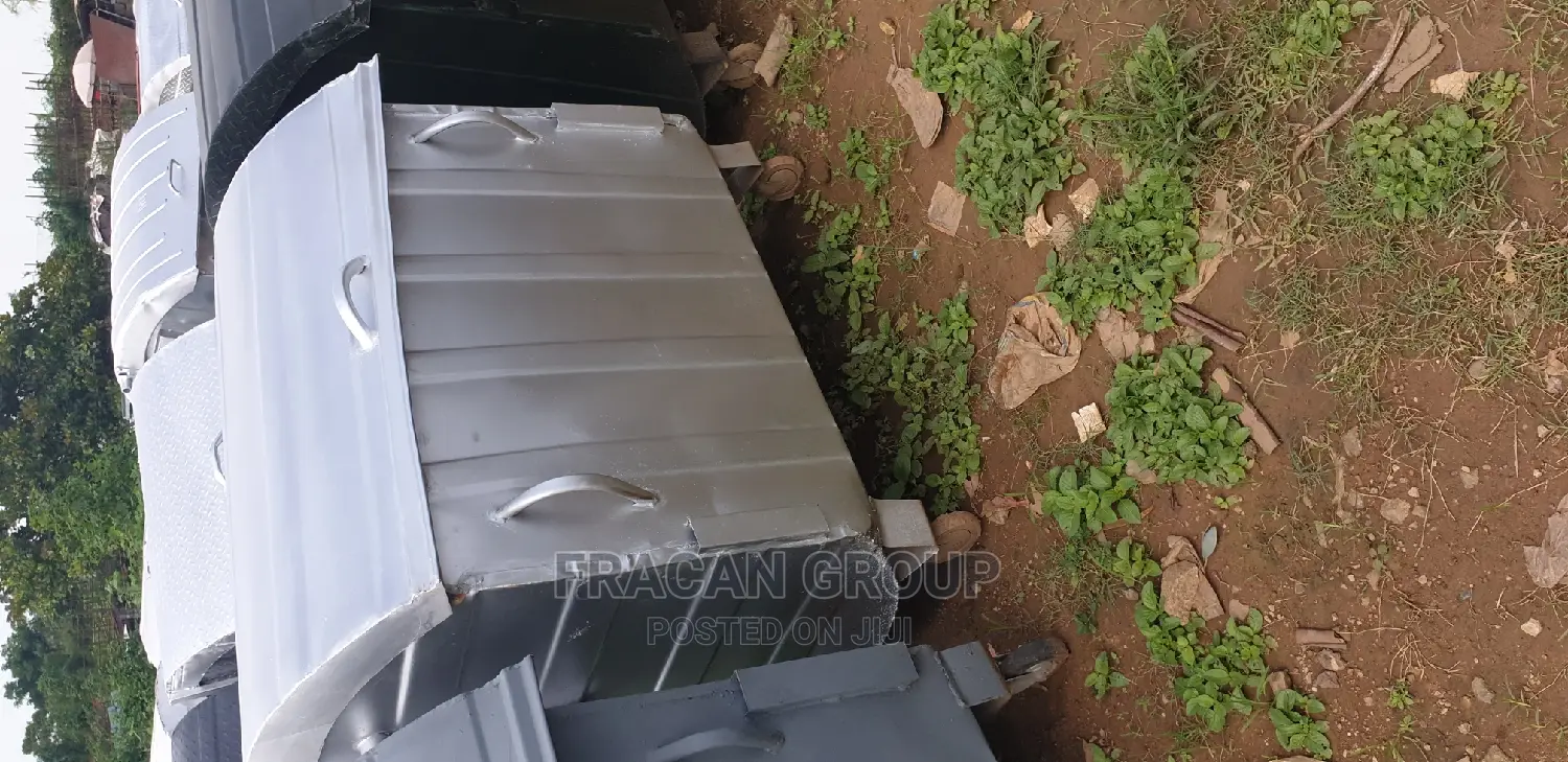 Galvanised Waste Bin
