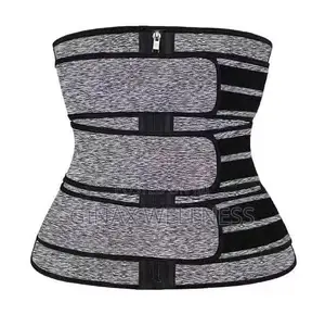 Three Straps Neoprene Belt With Zip | 3 Straps Waist Trainer