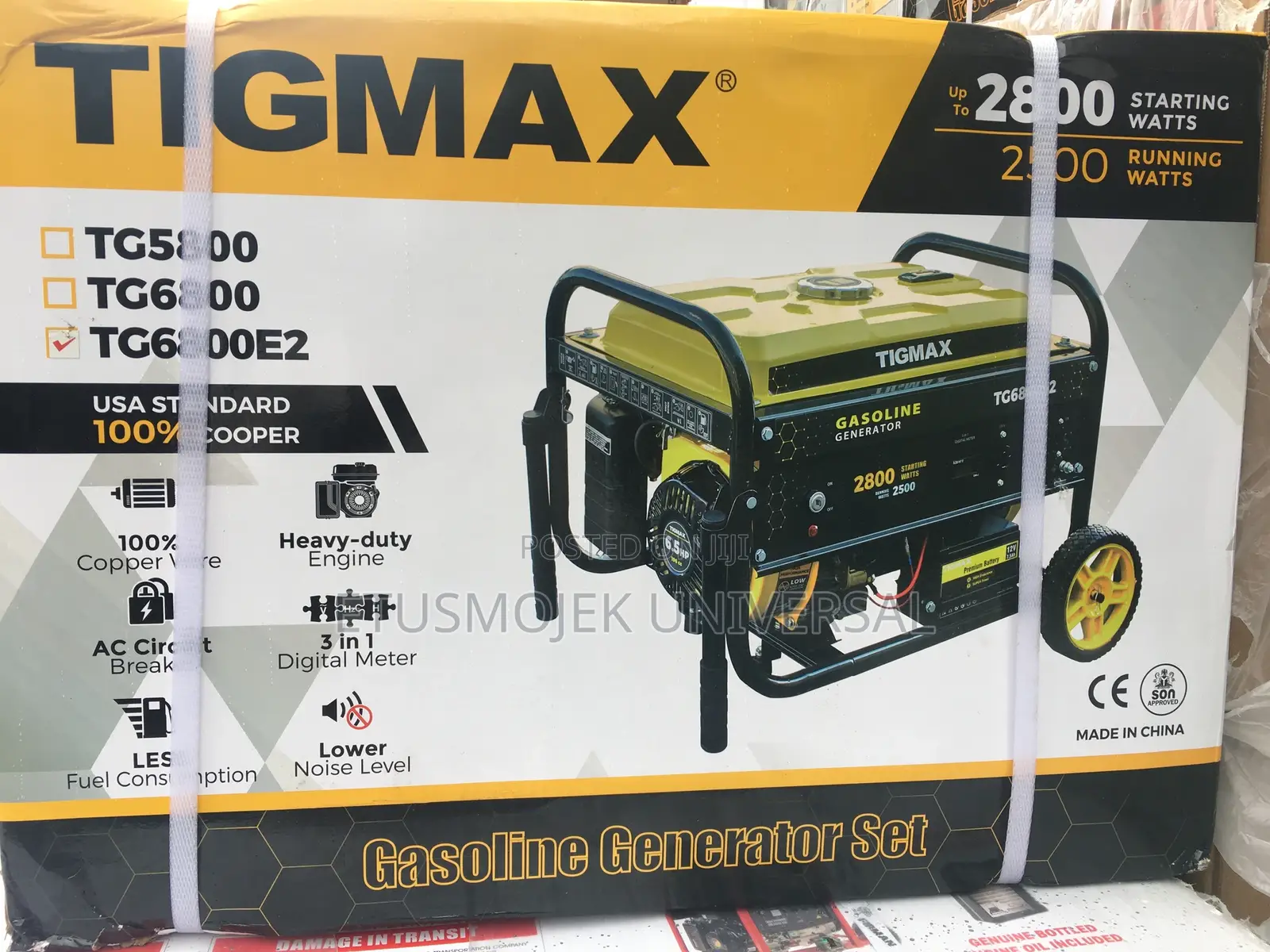 2.8kva Original Tigmax Generator