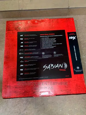 Professional Sabian HHX Cymbals