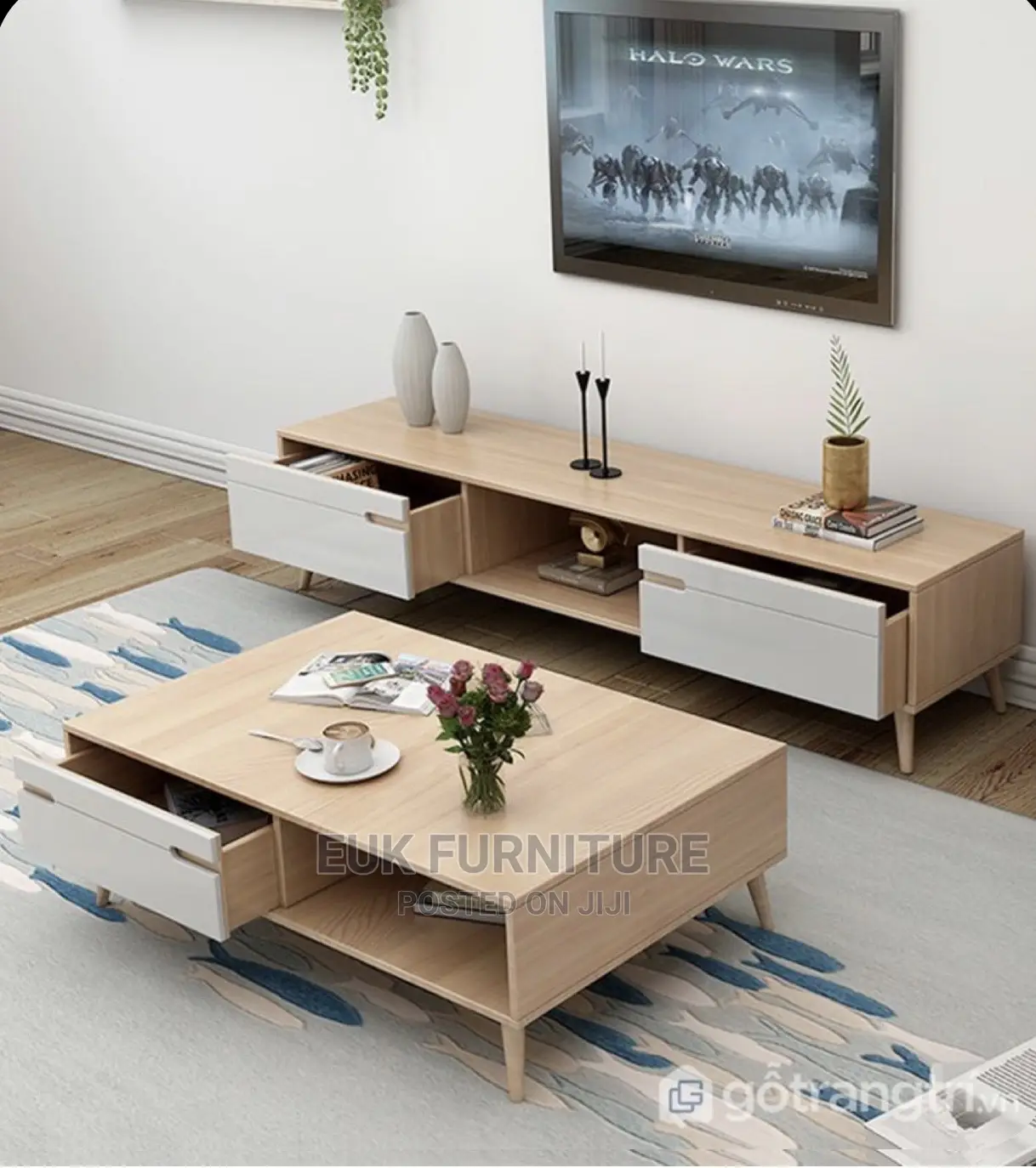 Tv Stand and Centre Table