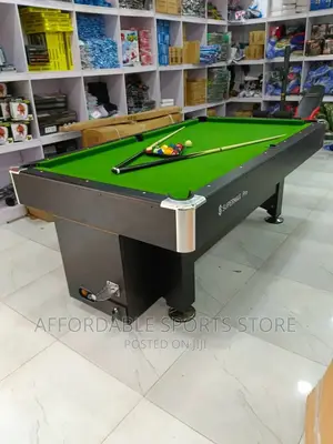 7ft New Original Foreign Coin Snooker Table With Accessories
