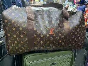 Medium Size Lv Inspired Duffle Traveling Luggage
