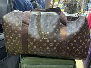 Medium Size Lv Inspired Duffle Traveling Luggage
