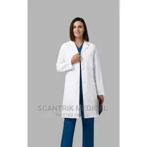 Portable Lab Coat, White