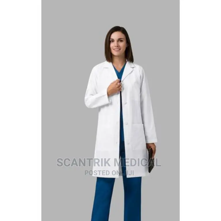 Portable Lab Coat, White
