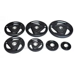P2410B.20 Olympic Tri-grip Rubber Plates