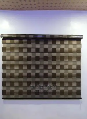 Grey Window Blind