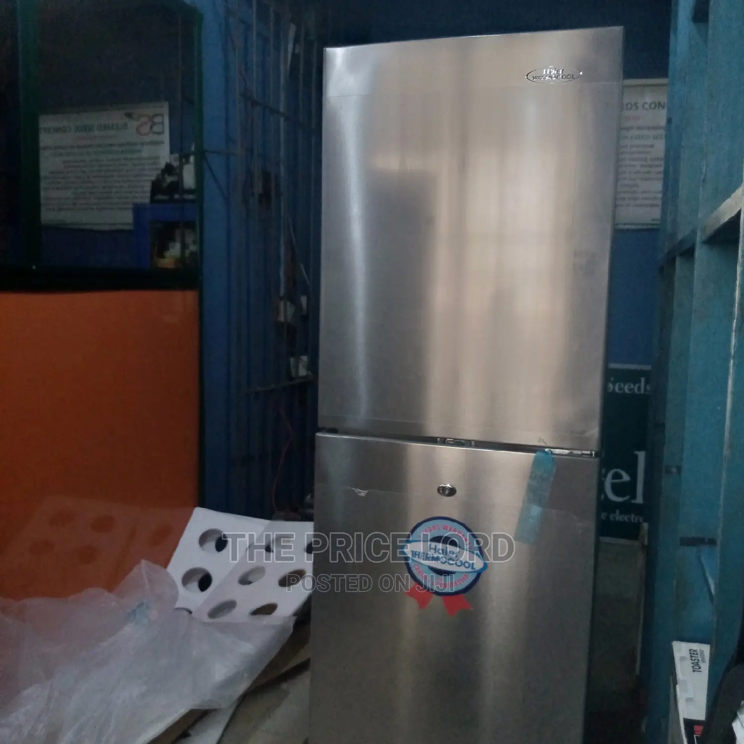 Thermocool Ref Too Mount Double Door 250blux R6 Silver