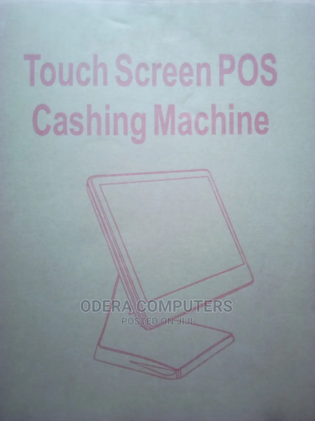 Touch Screen Pos Cashing Machine