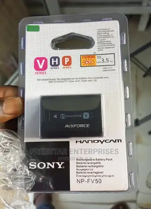 Sony Np-fv50 Camera Battery. Sony Camera Battery.