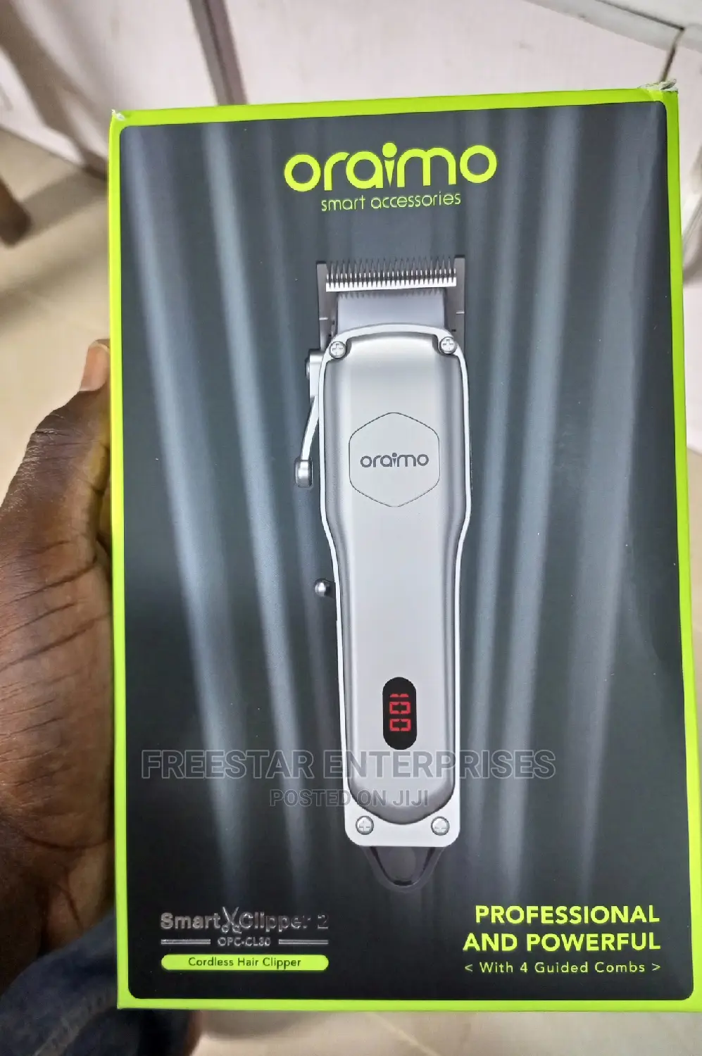 Professional Oraimo Hair Clipper. Oraimo Smart Clipper.