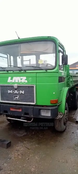 European Used Man Diesel 4x4 Dump Truck