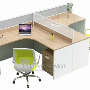 2-Man Workstation With Drawers