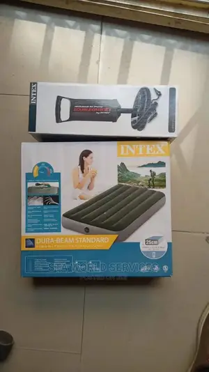 Inflatable Bed, and Manual Pump