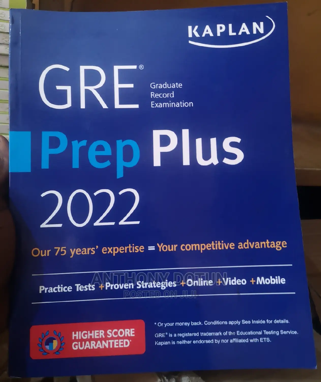 GRE Prep Plus 2022