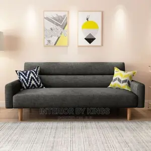 3seater Fabric Sofa Can Come in Colors of Your Choice
