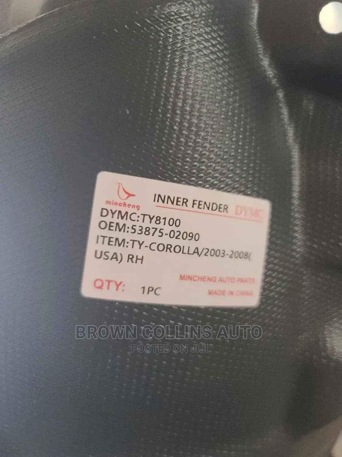 Sand Protector Sand Protectors Toyota Corolla 2003-2006 for sale - Brown Collins Auto ...