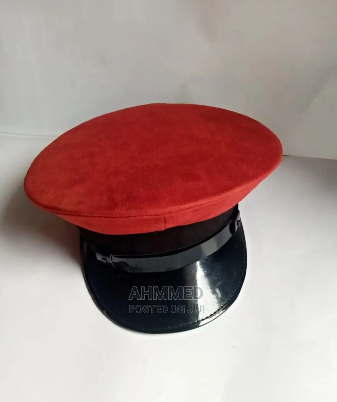 Red Security Cap