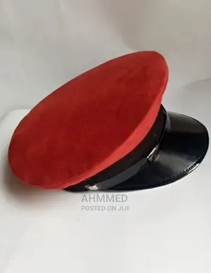 Red Security Cap