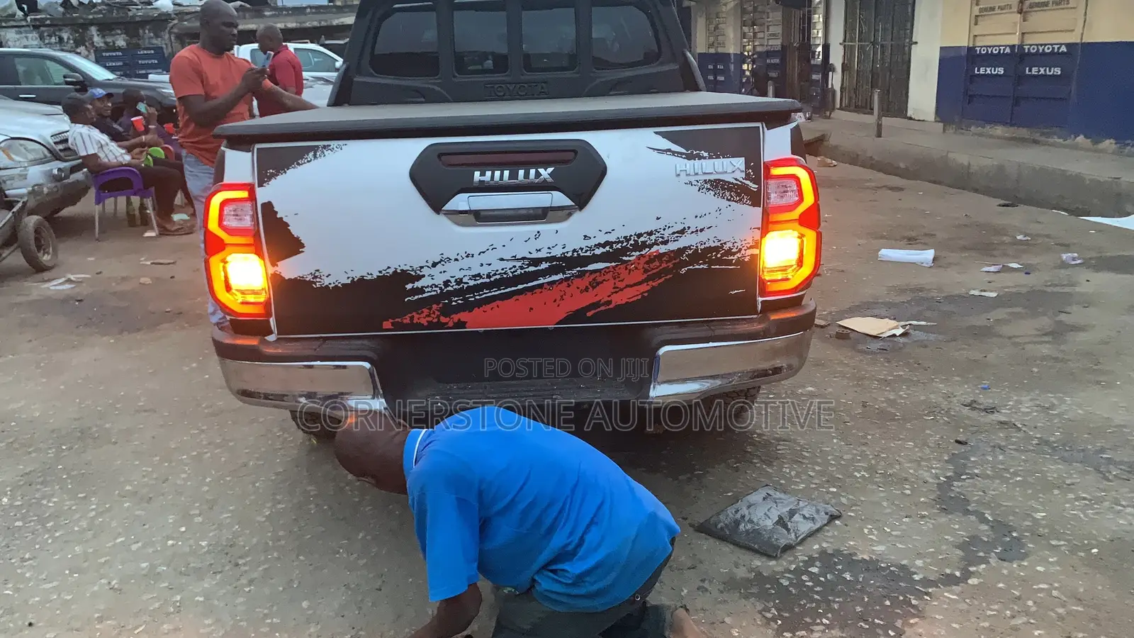 Complete Boot Open Hilux