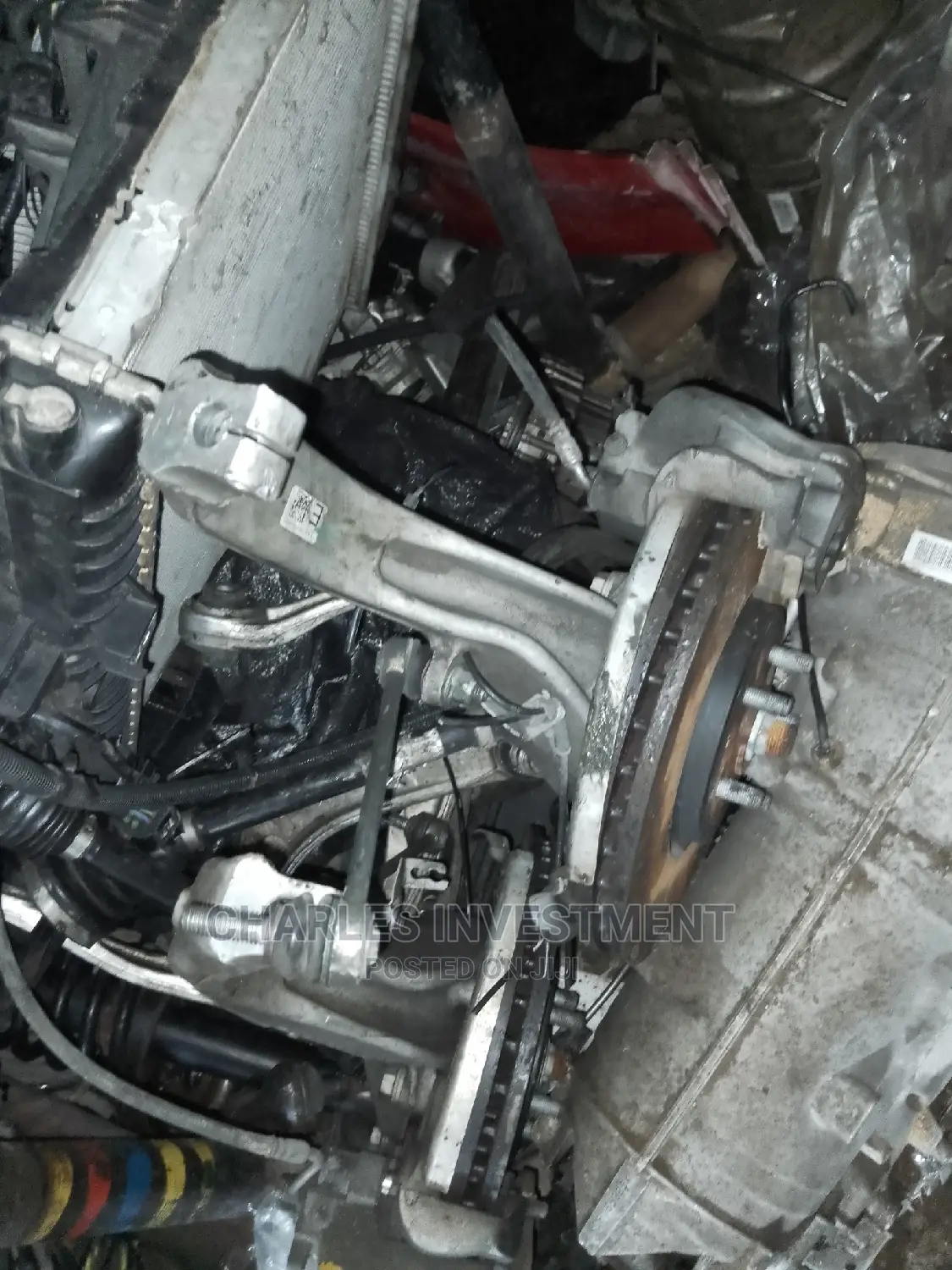 Range Rover Front Hub Complete With Caliper and Disk