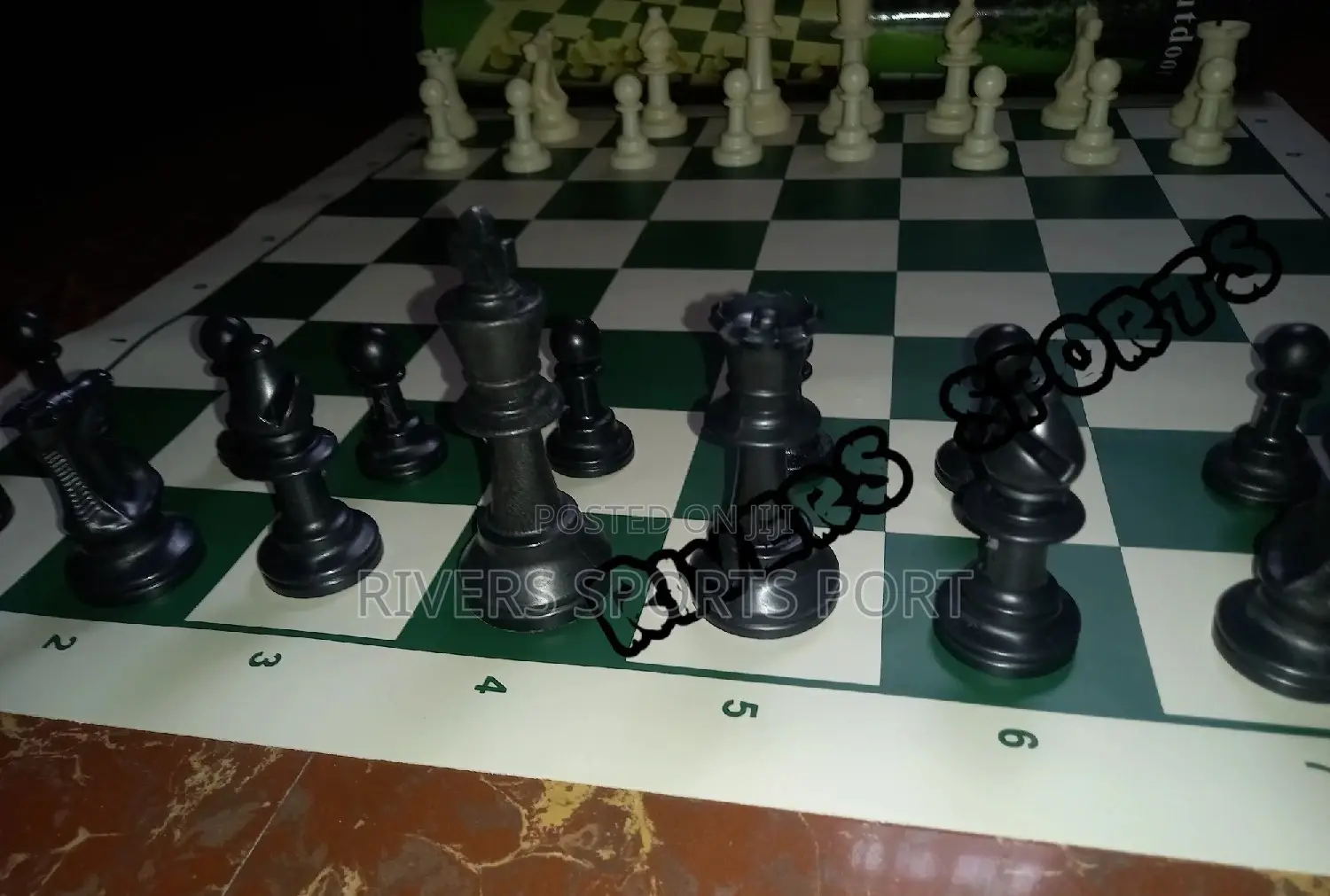 Biggest Tournament Chess Board Game With Foldable Mat Board