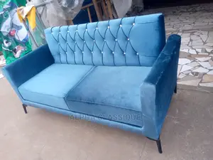 Modern 3 Seater Living Room Fabric Made Sofa Chair.