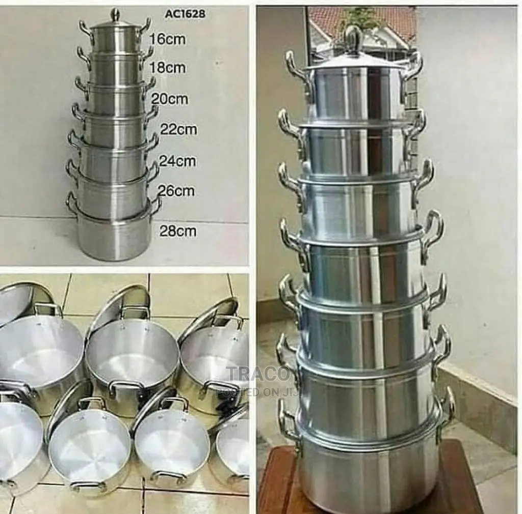 Tornado Aluminium Cookware Set - 7pcs