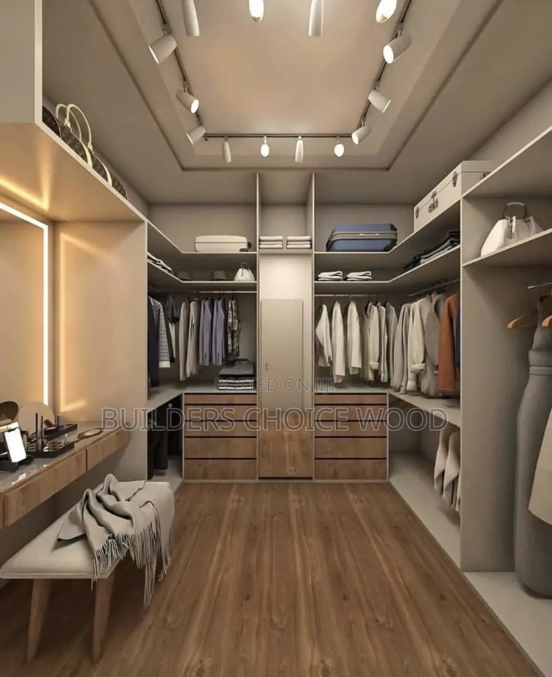 Walk in Closet Wardrobes
