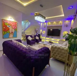 Luxury 7 Seater Living Room Fabric Sofa Chair.