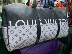 Louis Vuitton Inspired Duffle Bag