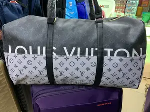 Louis Vuitton Inspired Duffle Bag