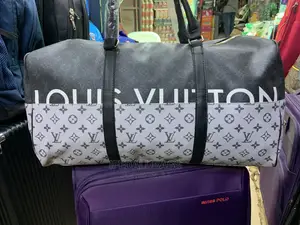 Louis Vuitton Inspired Duffle Bag