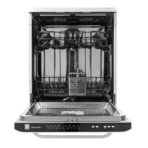 Sharp Qw-Dx41f47w Full-Size Dishwasher