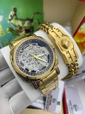 Non Tarnish Keep Moving Wristwatch